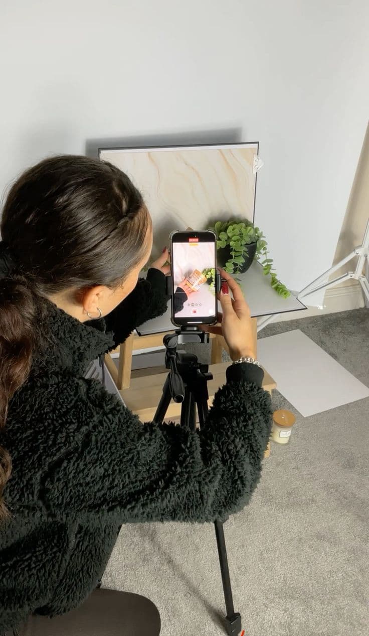 UGC Creator creating content